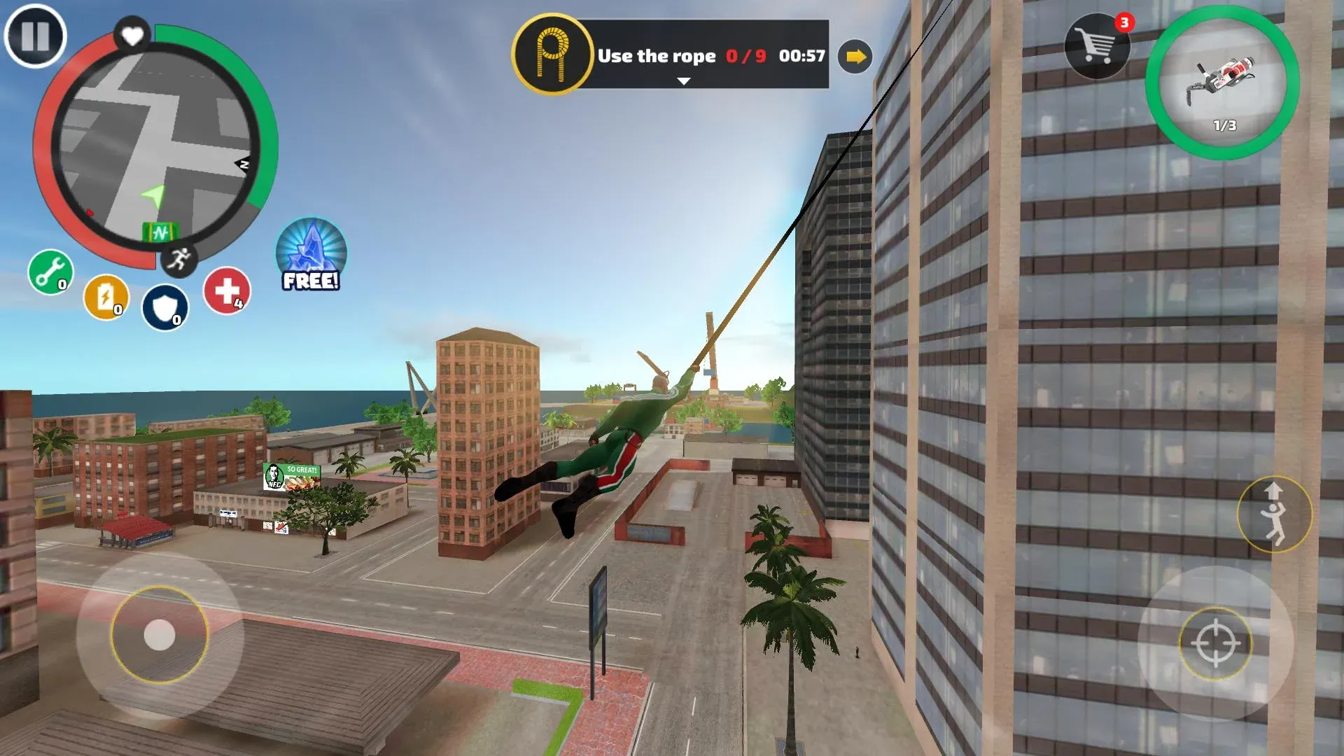 Rope Hero: Vice Town v7.1.6 APK Мод (Много денег) Screenshot 2 Rope Hero: Vice Town v7.1.6 APK Мод (Много денег) Screenshot 2