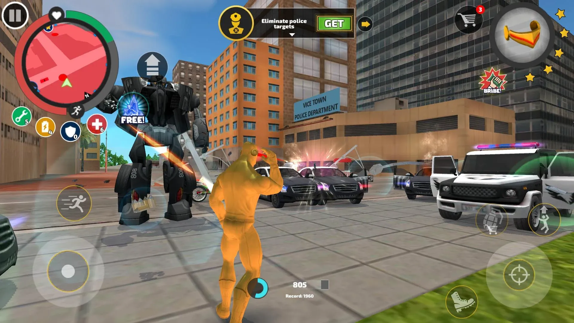 Rope Hero: Vice Town v7.1.6 APK Мод (Много денег) Screenshot 5 Rope Hero: Vice Town v7.1.6 APK Мод (Много денег) Screenshot 5