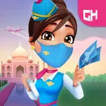 Скачать полную версию Amber's Airline — 7 Wonders [мод: всё открыто] на Андроид