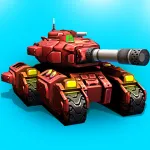Скачать полную версию Block Tank Wars 2 [мод: много денег] на Андроид