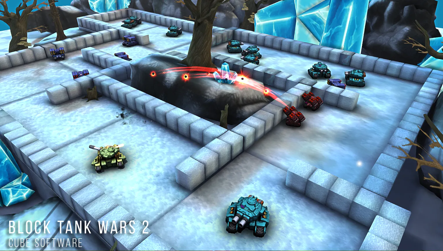 Block Tank Wars 2 [мод: много денег] Screenshot 3