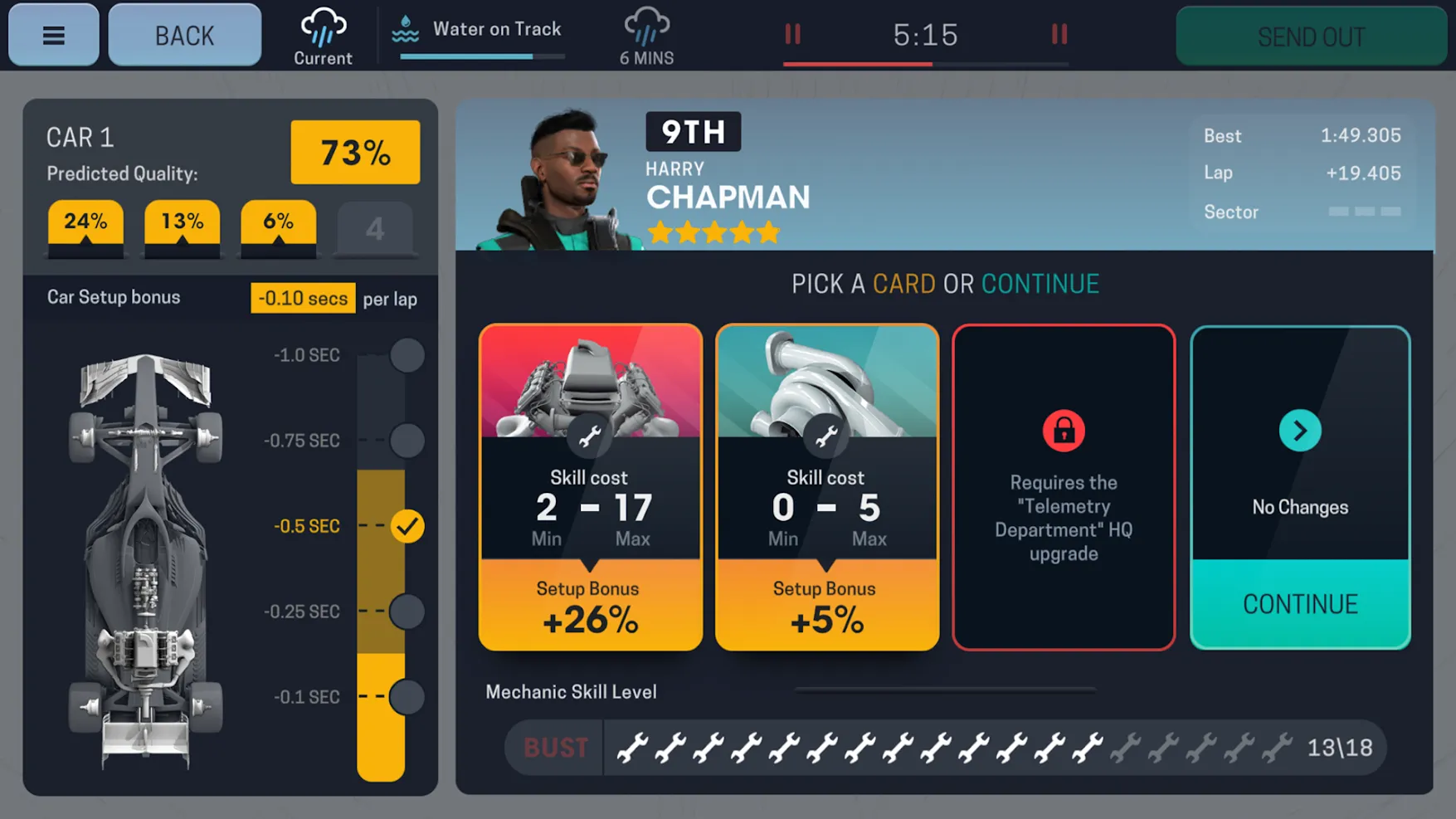 Motorsport Manager Mobile 3 [мод: много денег] Screenshot 4