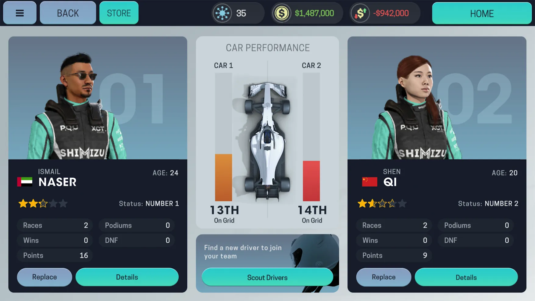 Motorsport Manager Mobile 3 [мод: много денег] Screenshot 5