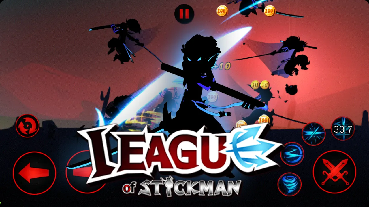 League of Stickman – Best action game (Dreamsky) [мод: много денег] Screenshot 4