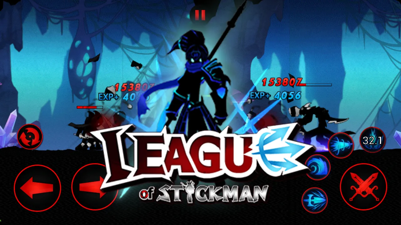 League of Stickman 2020 – Ninja Arena PVP (Dreamsky) [мод: бесплатные покупки] Screenshot 4