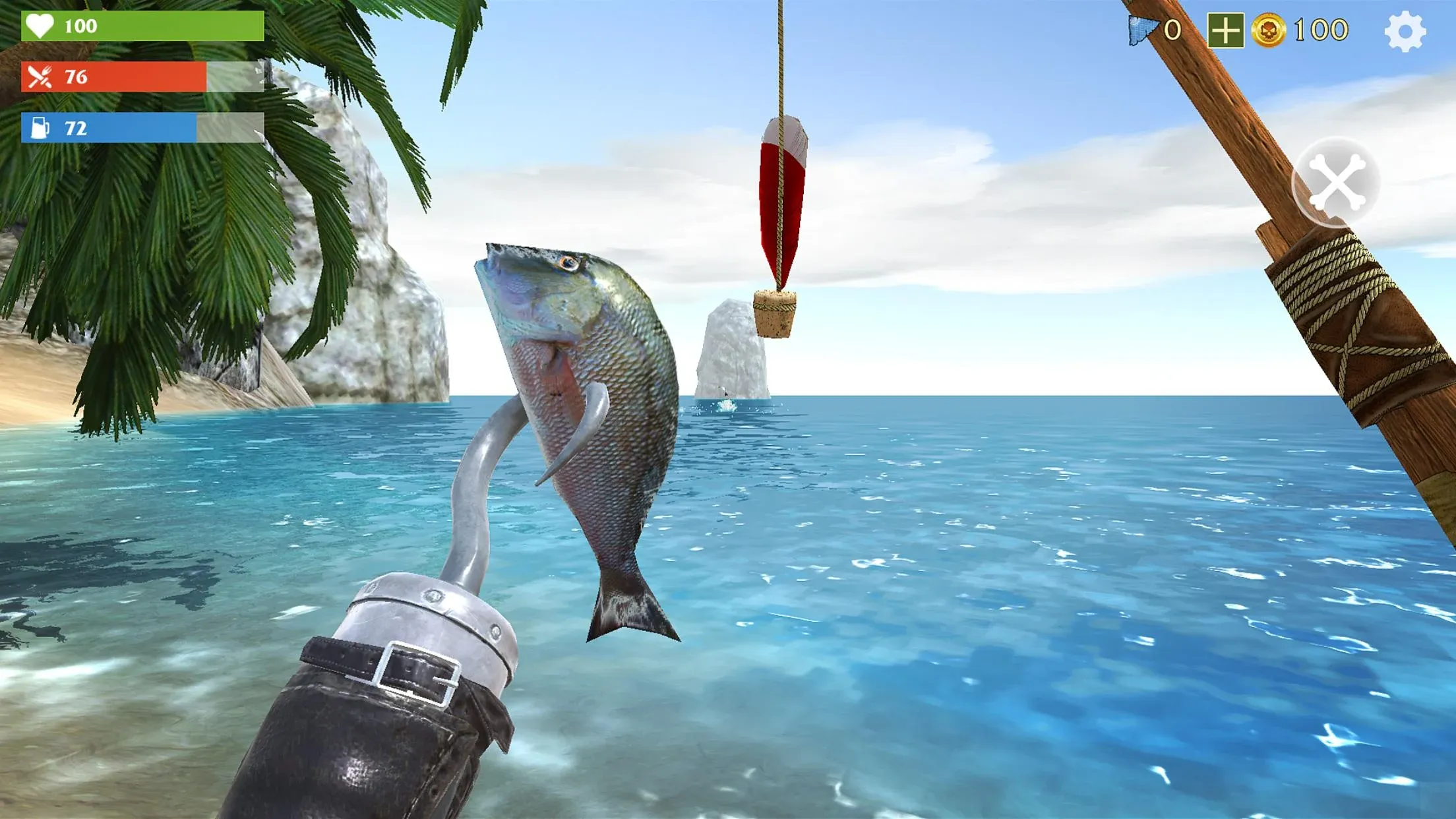 Last Pirate: Island Survival v1.13.467 APK Мод (Меню, Много денег, Режим бога) Screenshot 2