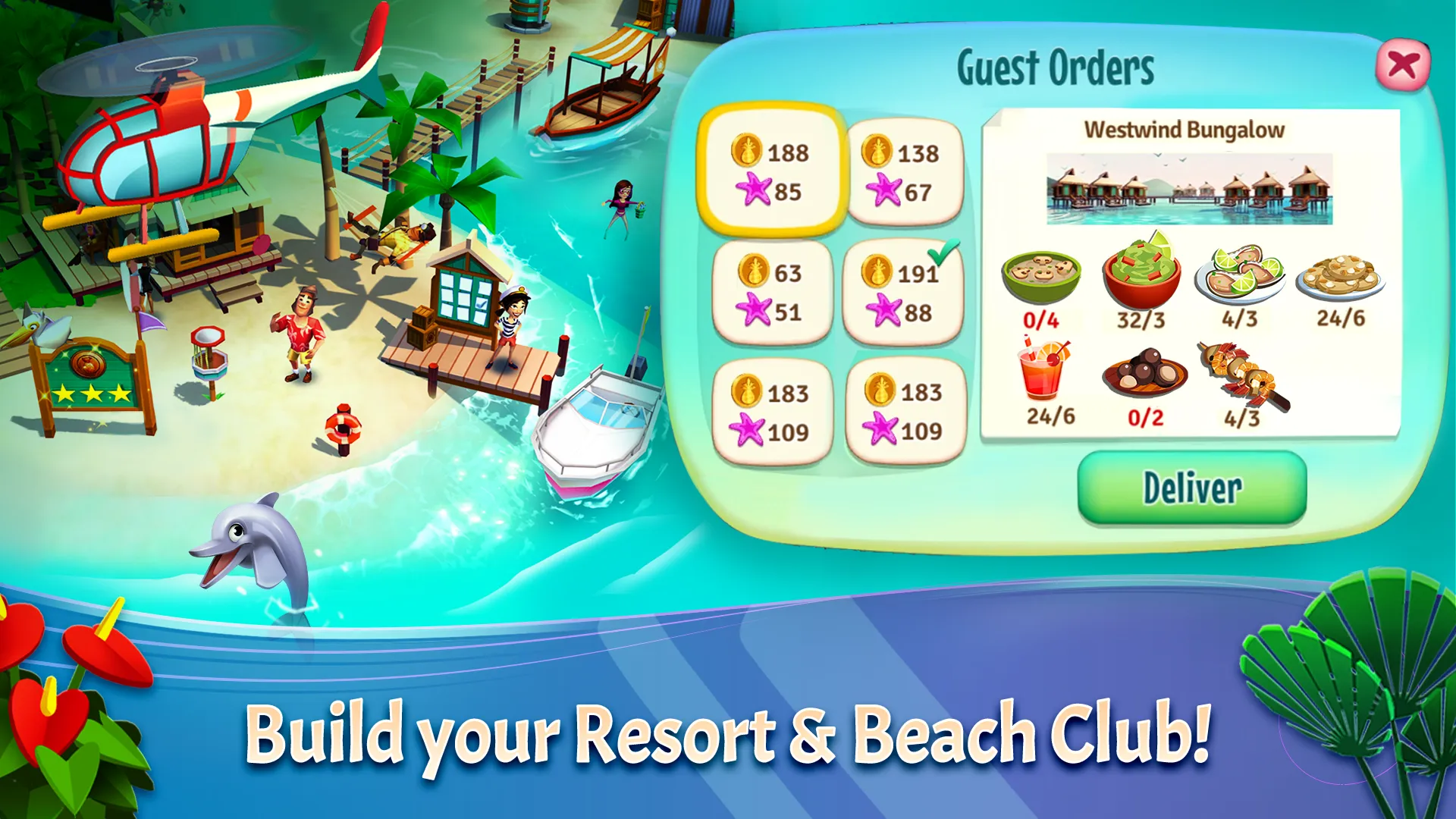FarmVille 2: Тропический остров v1.213.48 APK Мод (Меню, Бесплатные покупки) Screenshot 3