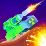Взломанный Tank Stars Мод (Много денег) на Андроид
