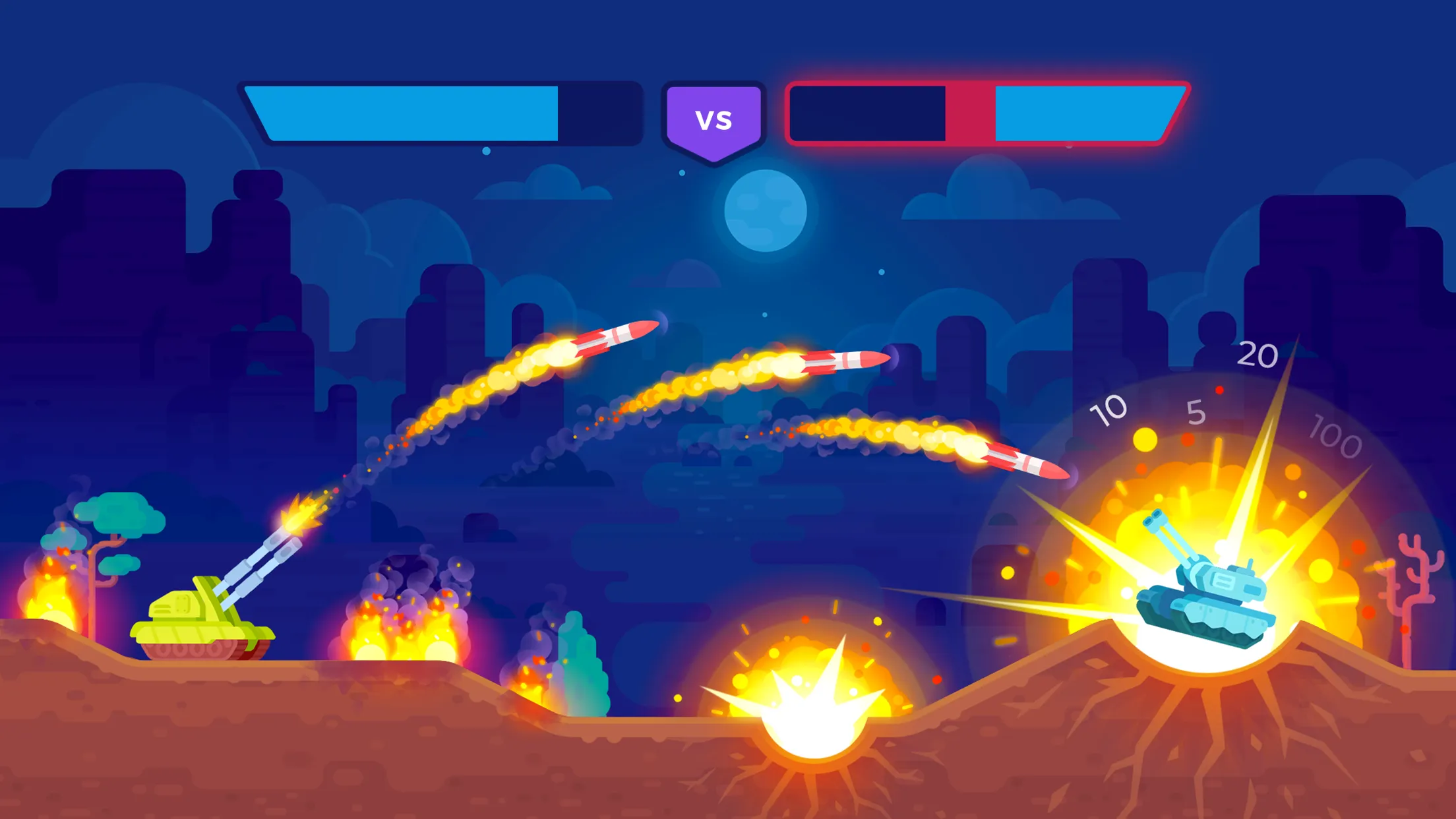 Tank Stars v2.19.101 APK Мод (Много денег) Screenshot 2