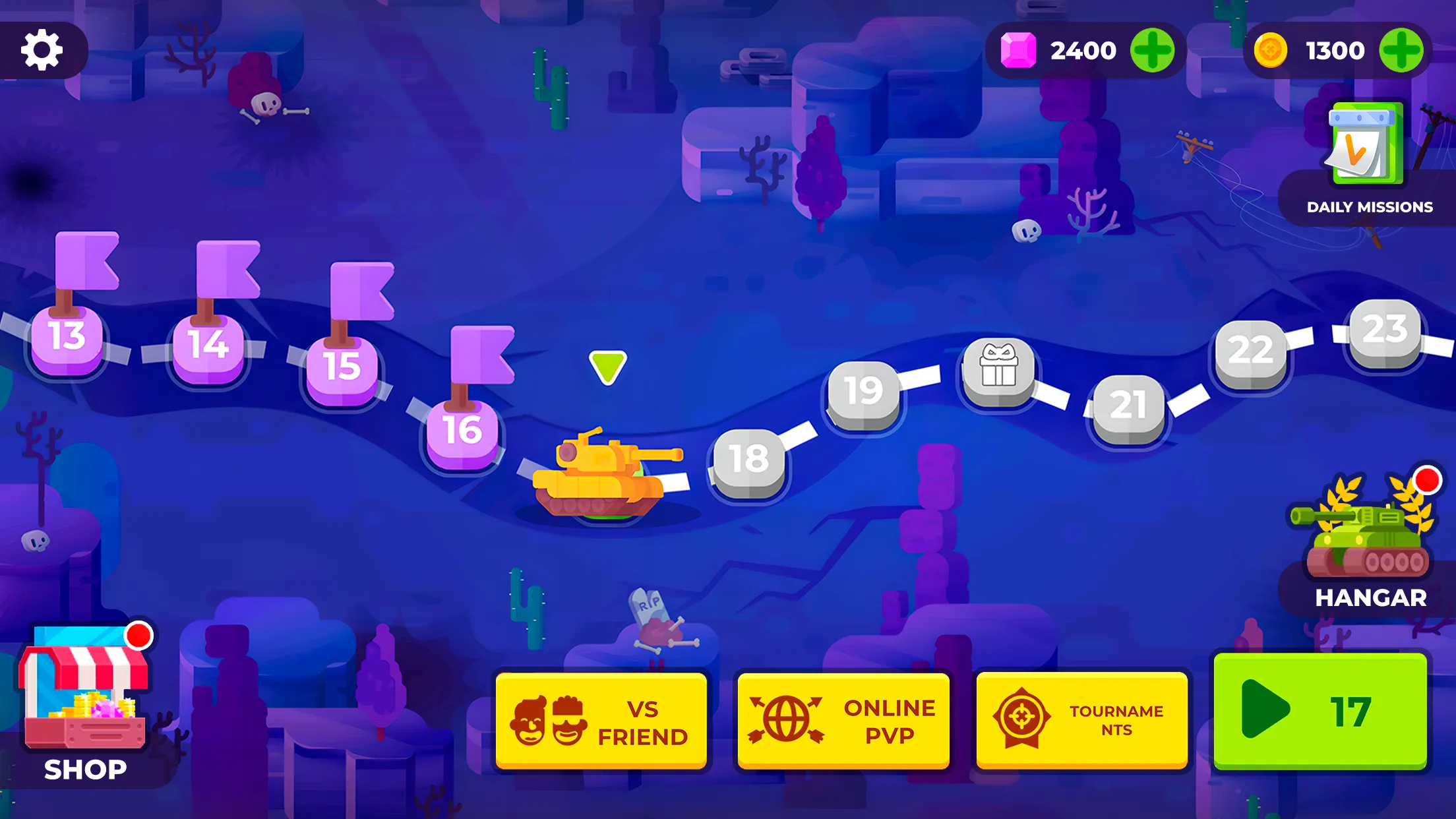 Tank Stars v2.19.101 APK Мод (Много денег) Screenshot 4