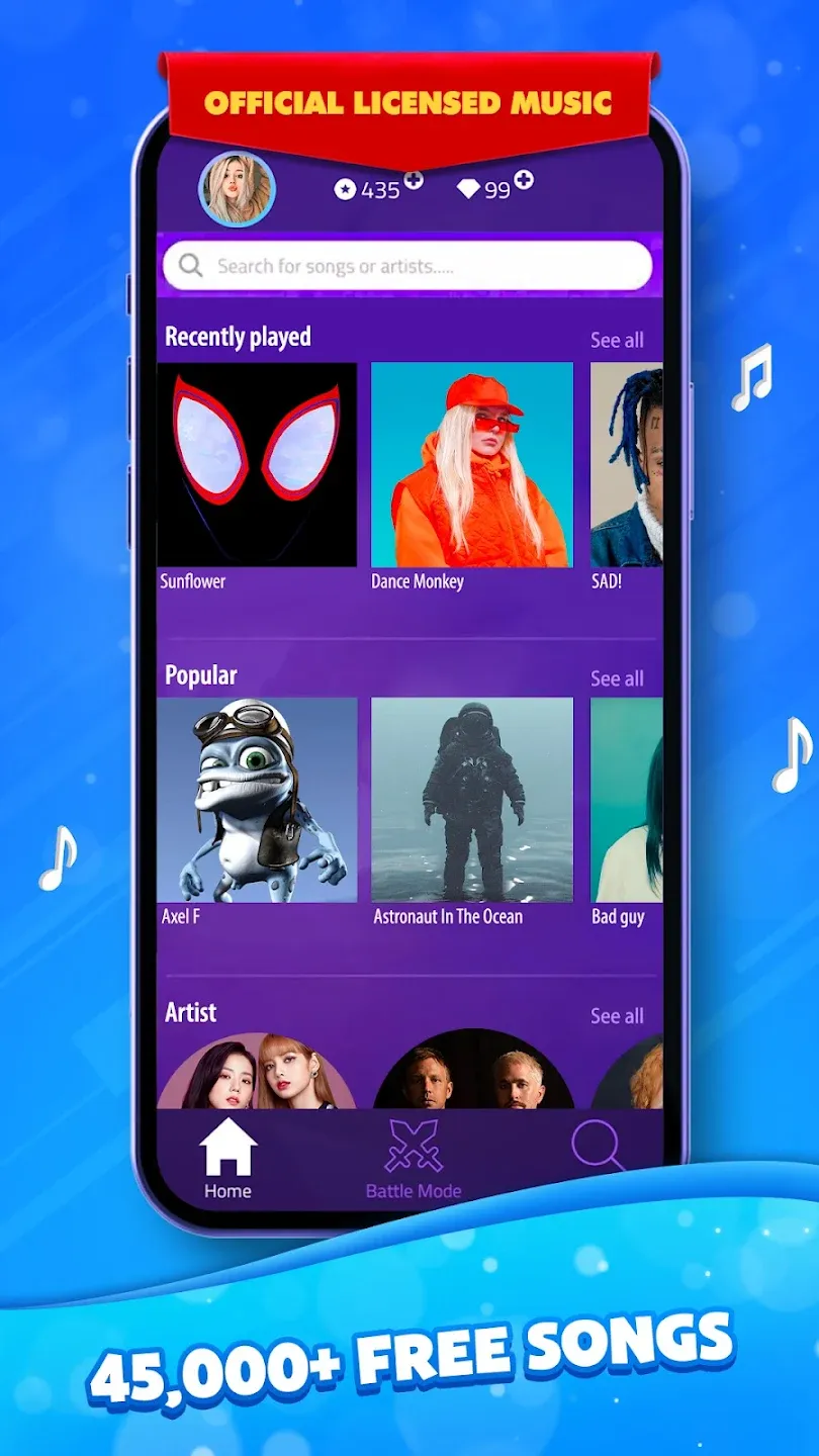 Magic Tiles 3 v13.052.004 APK Мод (Много денег) Screenshot 1