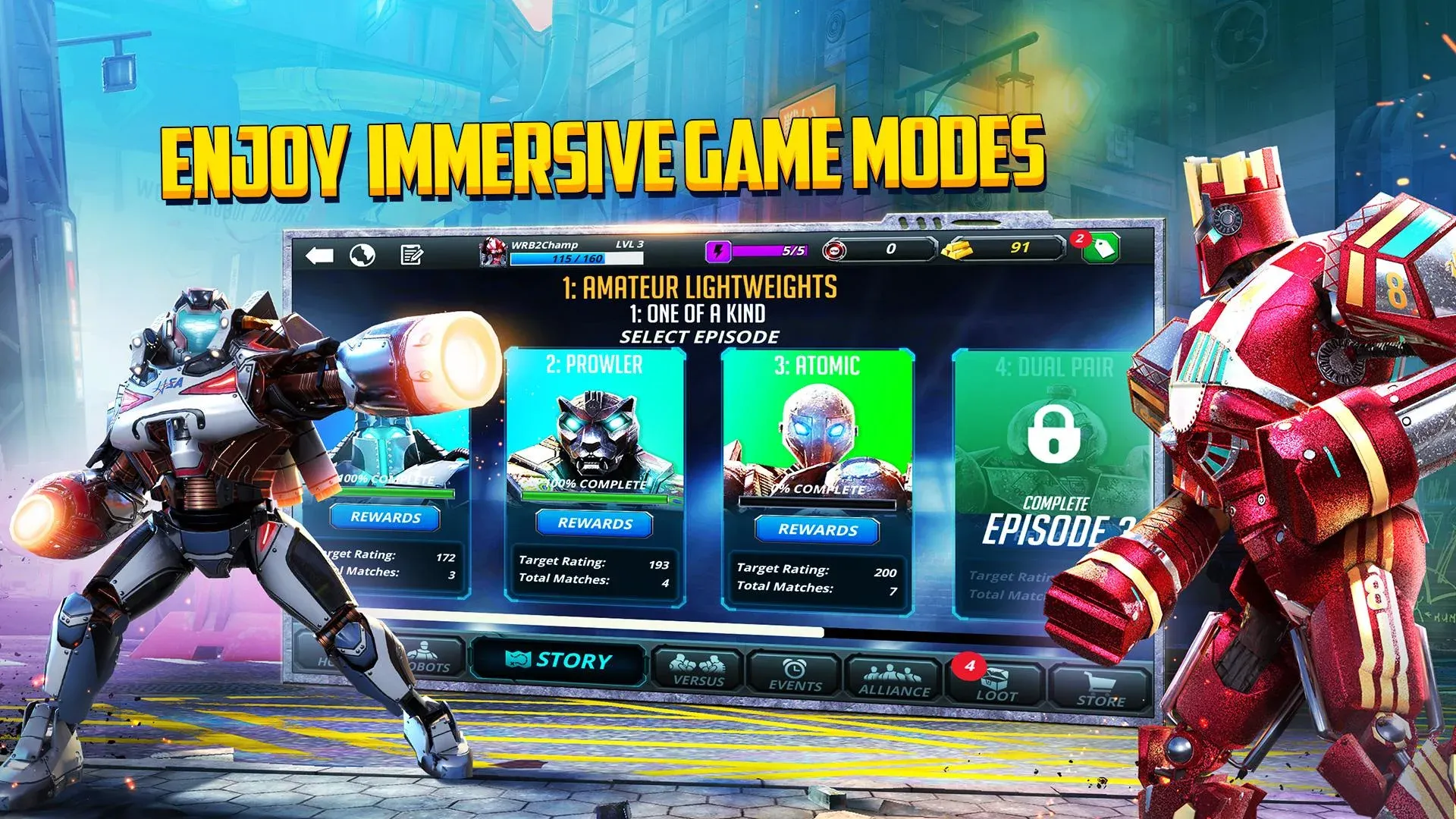 World Robot Boxing 2 v1.9.232 APK Мод (Много денег) Screenshot 3