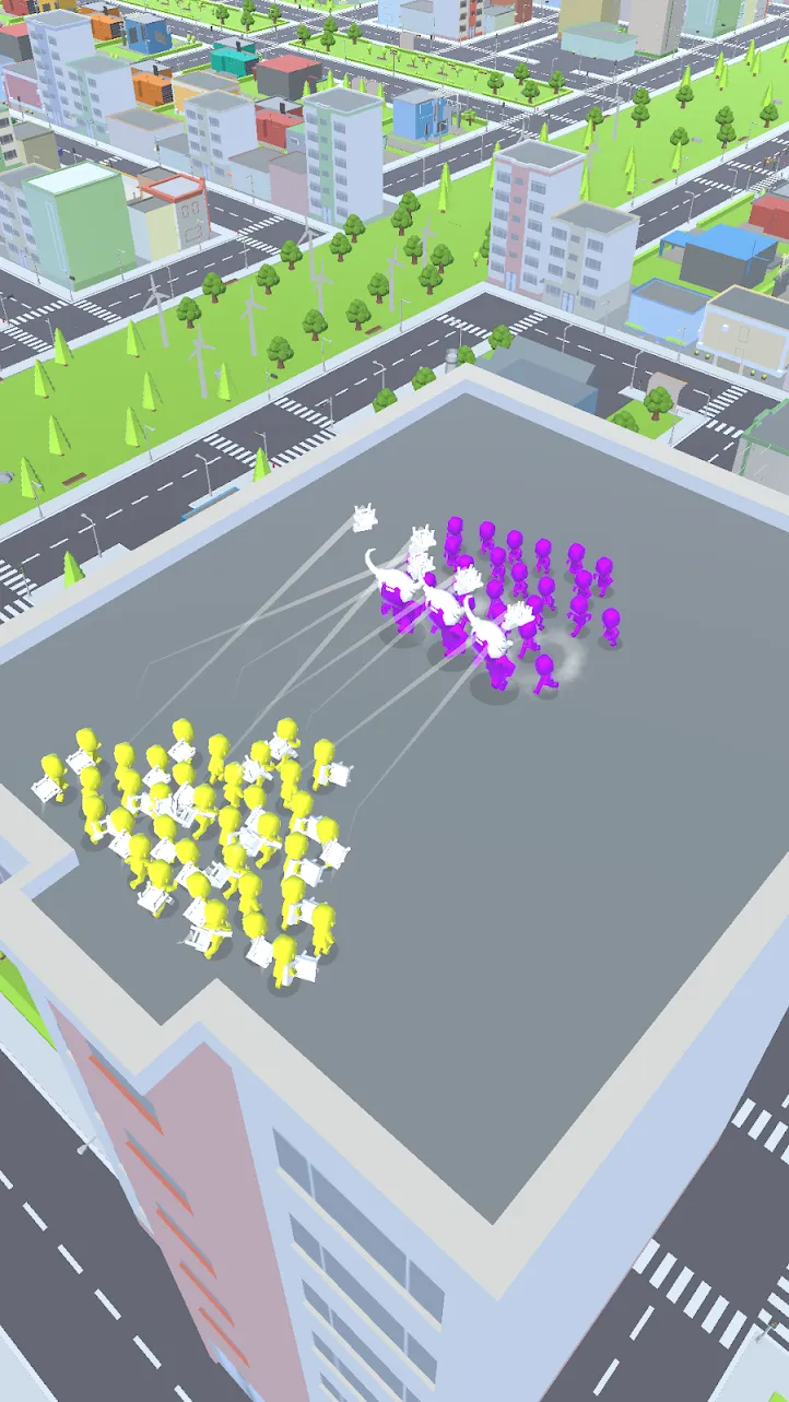 Gang Clash [мод: бесплатные покупки] Screenshot 2