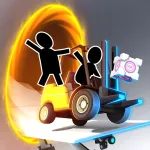 Взломанный Bridge Constructor Portal Мод (Полная версия) на Андроид