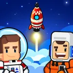 Взломанный Rocket Star - ракетный магнат [мод: много денег] на Андроид