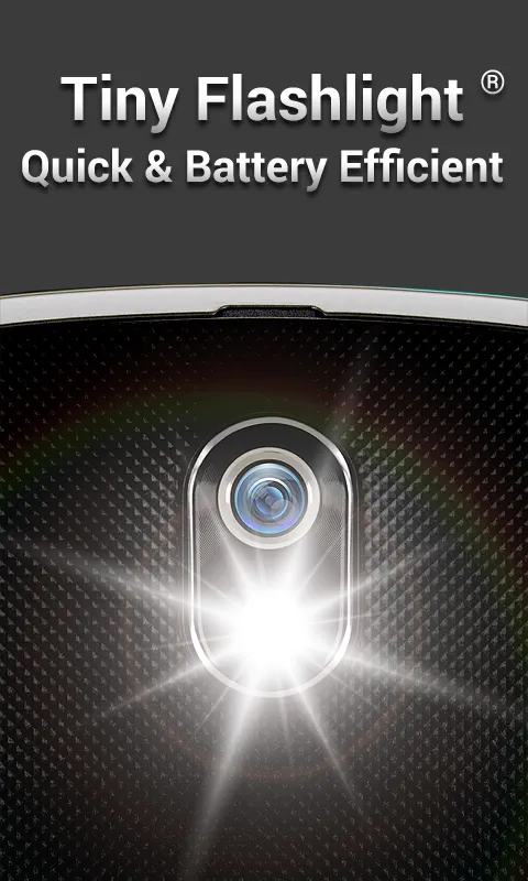 Фонарик – Tiny Flashlight [мод: без рекламы] Screenshot 1