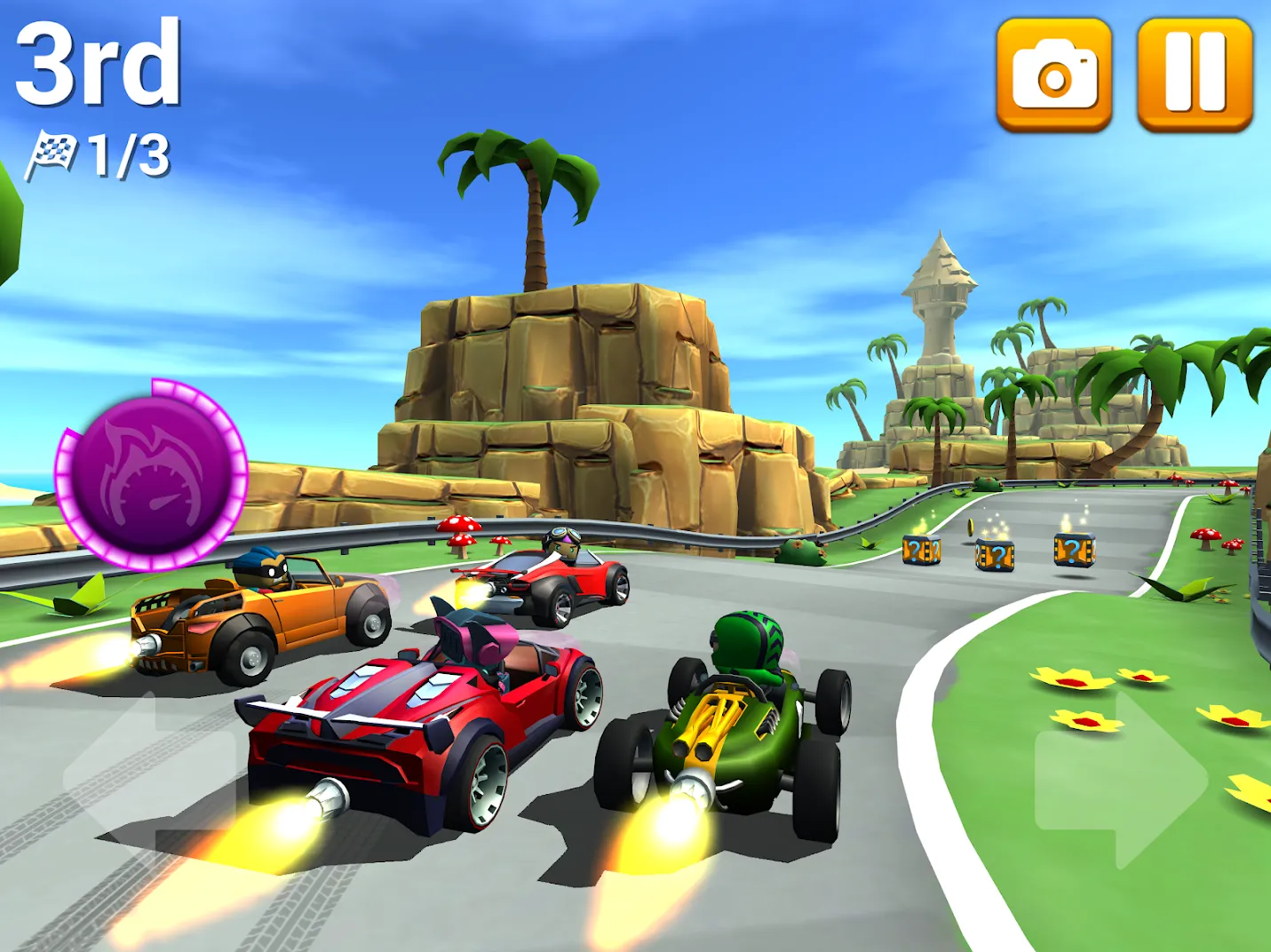 Rev Heads Rally [мод: меню] Screenshot 2