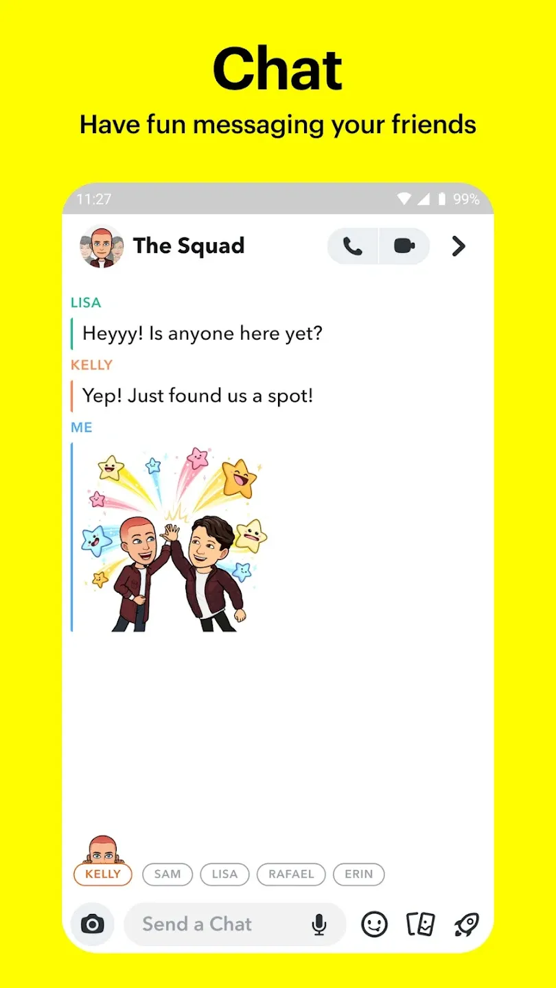 Snapchat v13.92.0.53 APK Мод (Всё открыто, VIP) Screenshot 2