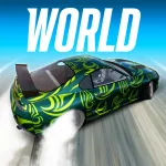 Скачать мод Drift Max World Мод (Много денег) на Андроид