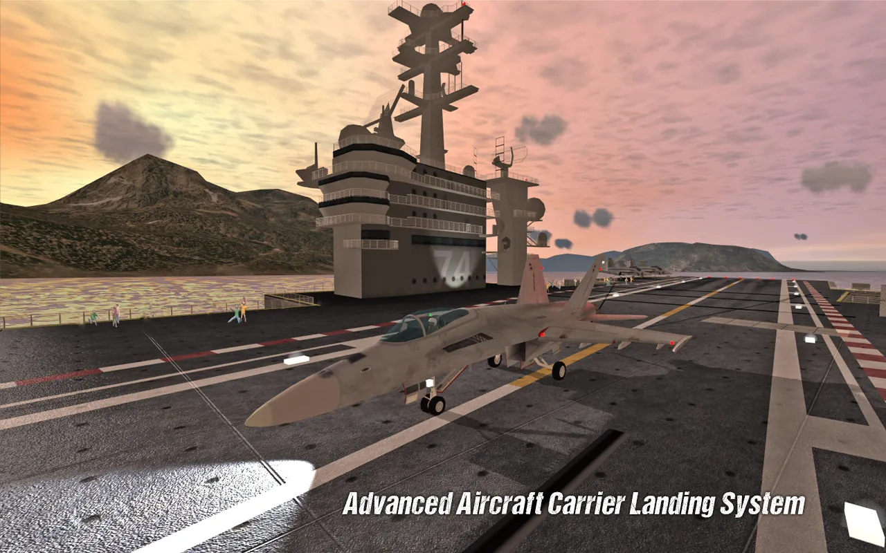 Carrier Landings Pro v4.4.4 APK Мод (Всё открыто) Screenshot 1