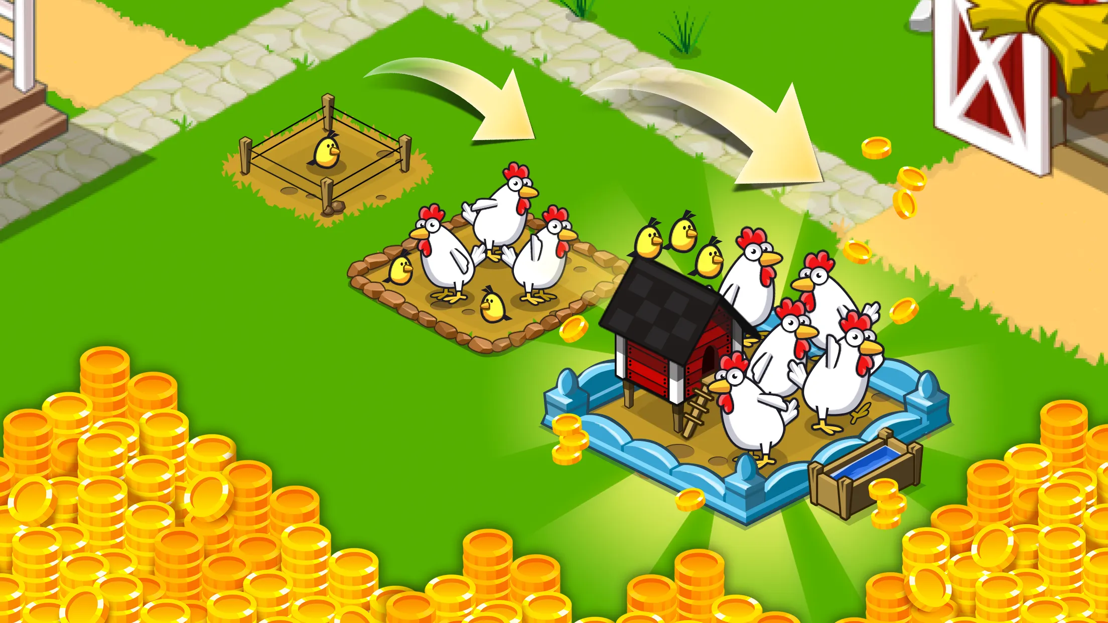 Idle Farming Empire v1.48.6 APK Мод (Много денег) Screenshot 3