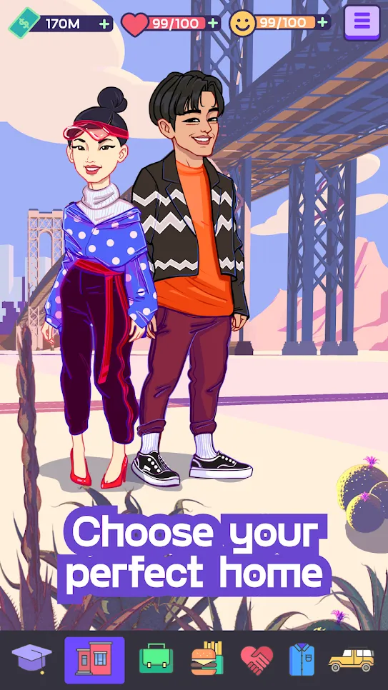LifeSim 2 [мод: много денег] Screenshot 2
