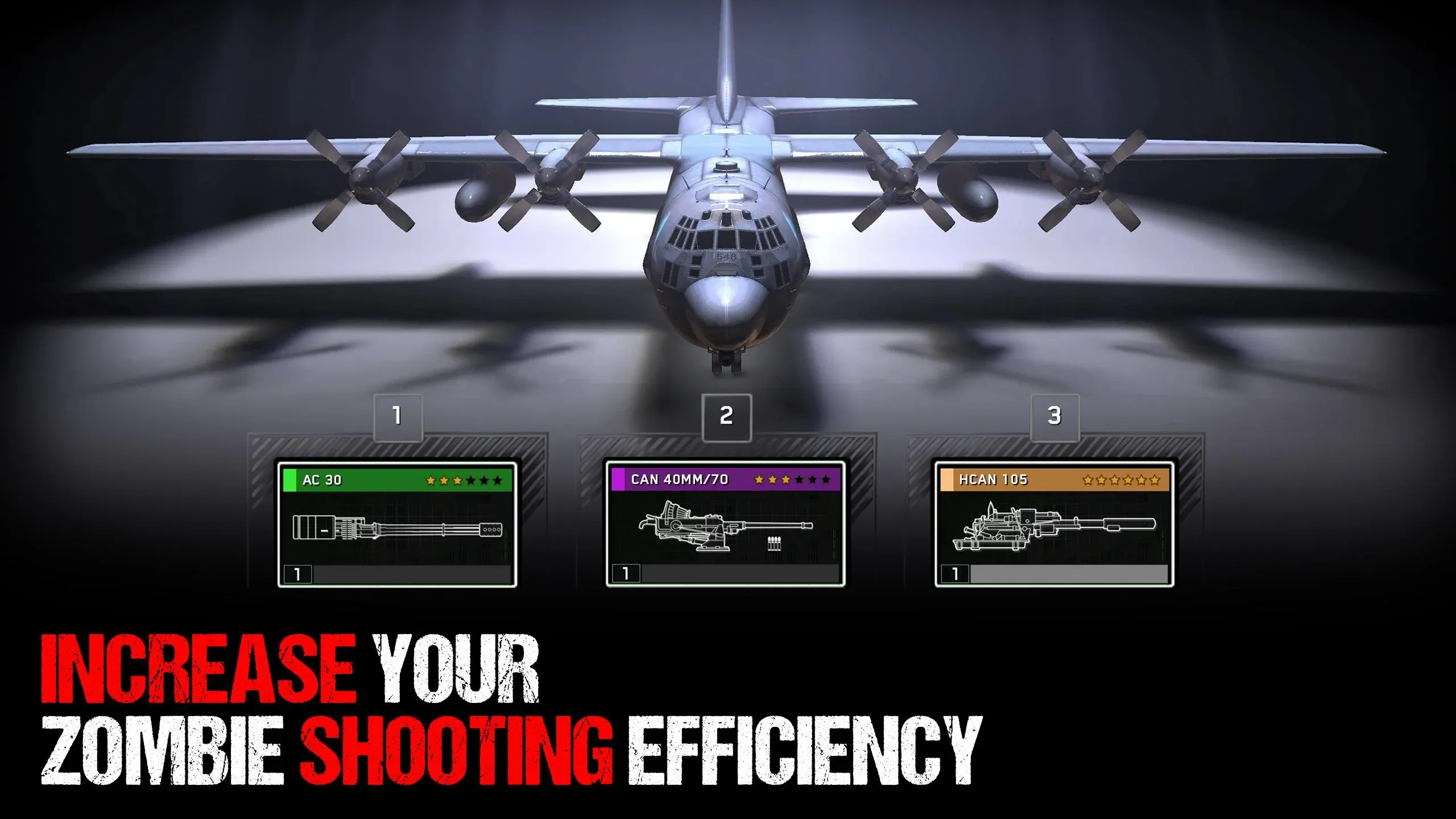 Zombie Gunship Survival v1.7.46 APK Мод (Меню, Много патронов) Screenshot 1