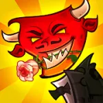 Скачать взлом Idle Evil Clicker [мод: бесплатные покупки] на Андроид