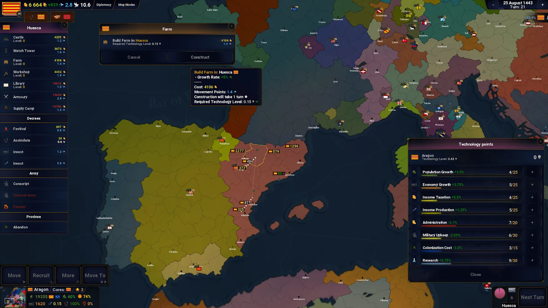 Age of History II Europe [мод: много денег] Screenshot 5