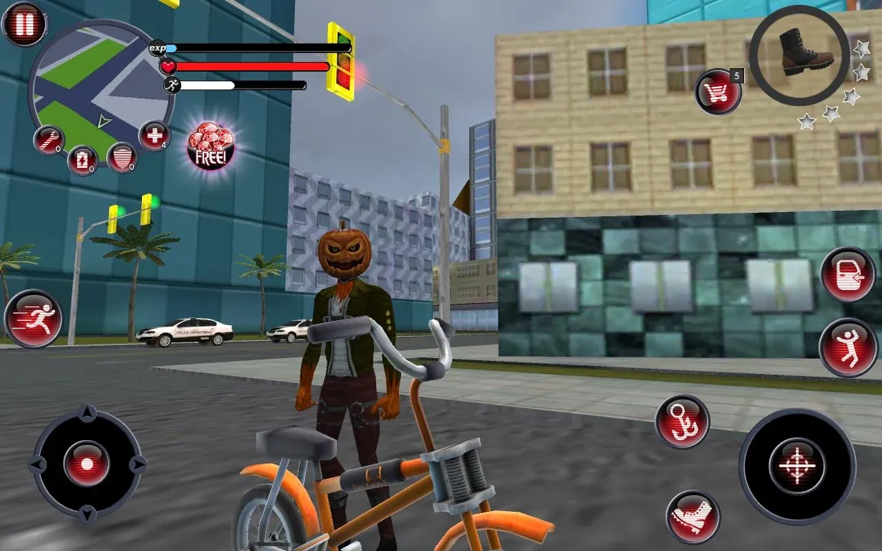 Rope Hero v3.7.1 APK Мод (Много денег) Screenshot 1