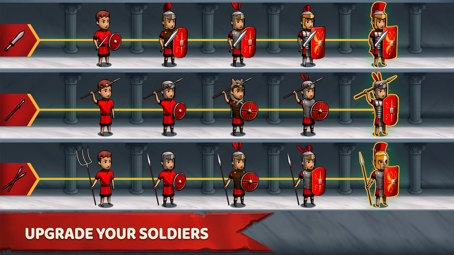Grow Empire: Rome v1.62.24 APK Мод (Меню, Много монет и опыта, VIP) Screenshot 2