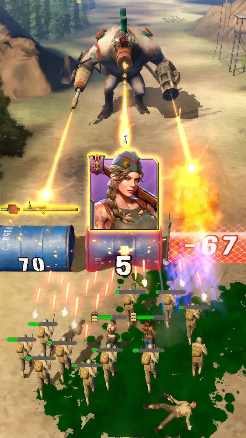 Kiss of War: Кровь смерти v1.169.0 APK Мод (Меню, Скорость игры) Screenshot 4