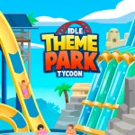 Скачать взлом Idle Theme Park Tycoon [мод: меню] на Андроид