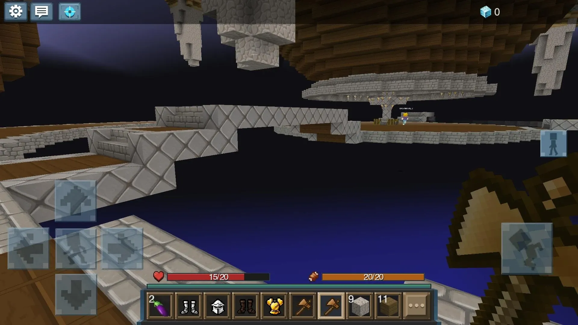 Sky Wars for Blockman Go v2.6.2 APK Мод (Бесплатные покупки) Screenshot 3