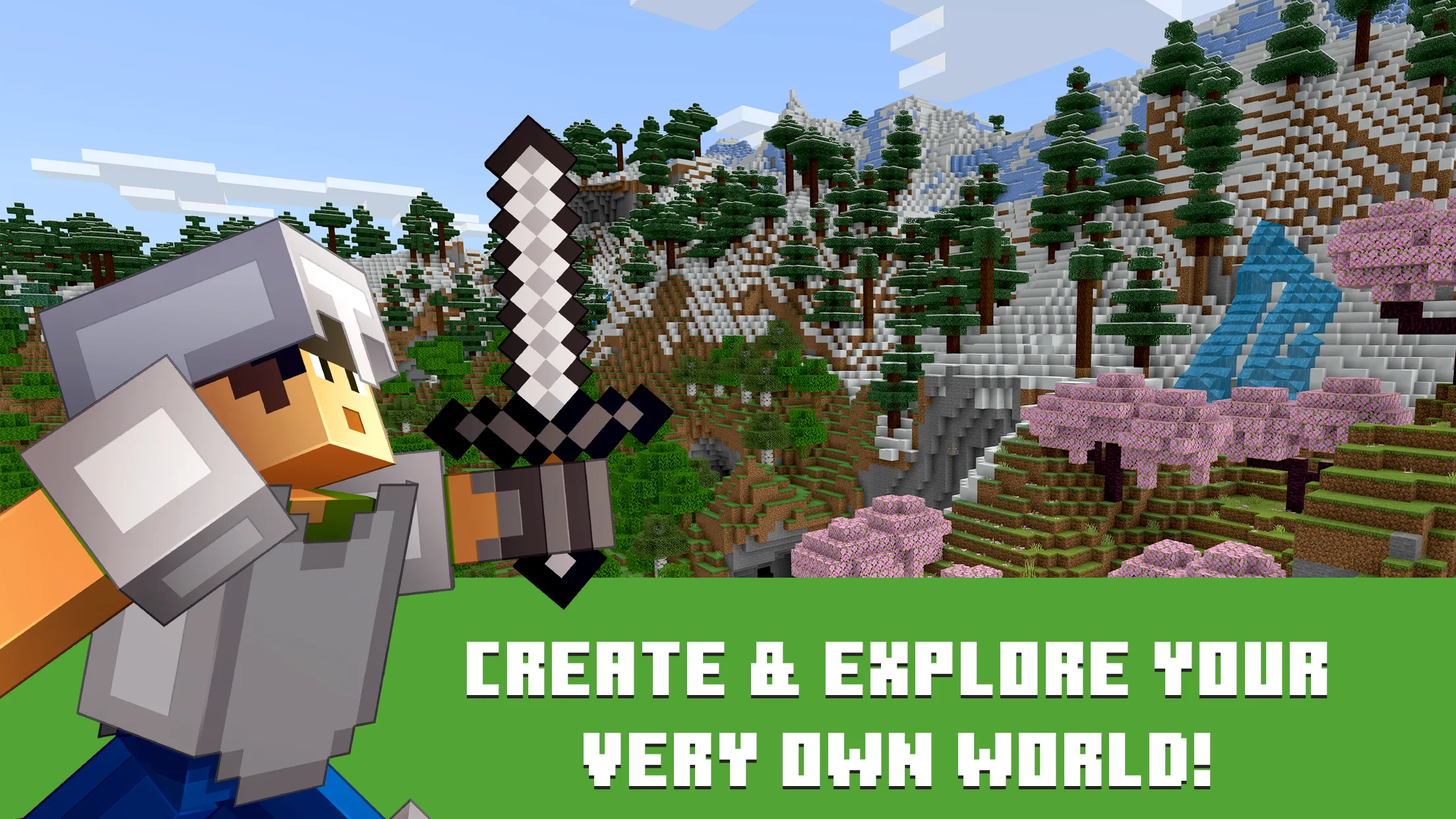 Майнкрафт v1.26.30.31 APK Мод (Меню, Бессмертие) Screenshot 2 Майнкрафт v1.26.30.31 APK Мод (Меню, Бессмертие) Screenshot 2