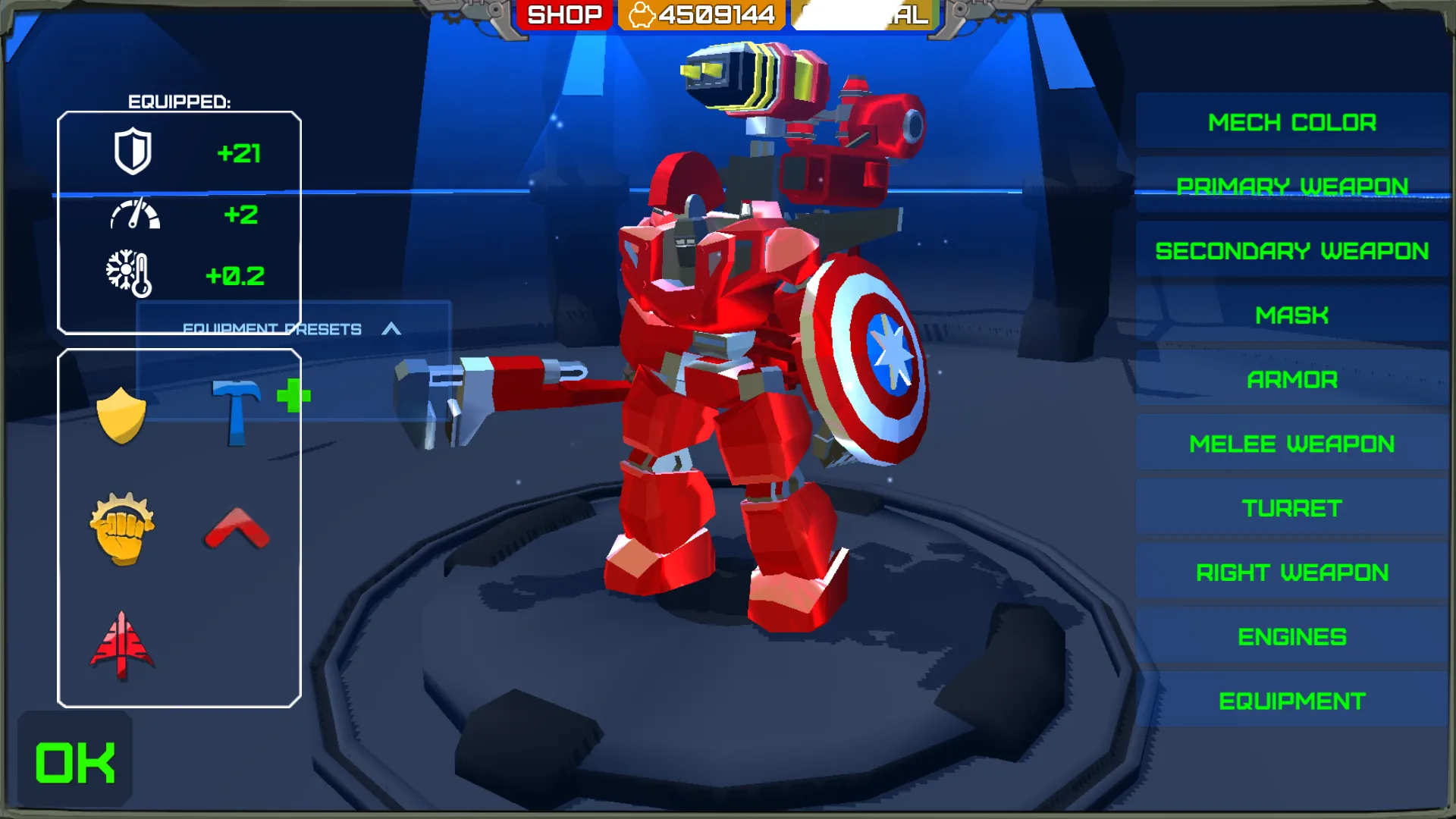 Armored Squad: Mechs vs Robots v3.8.4 APK Мод (Меню, Много денег, Все предметы открыты) Screenshot 1