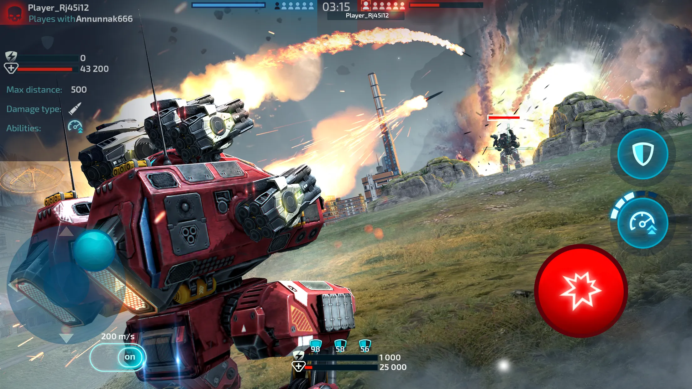 Robot Warfare: Битва Pоботов v0.4.1 APK Мод (Бесконечные боеприпасы) Screenshot 2 Robot Warfare: Битва Pоботов v0.4.1 APK Мод (Бесконечные боеприпасы) Screenshot 2