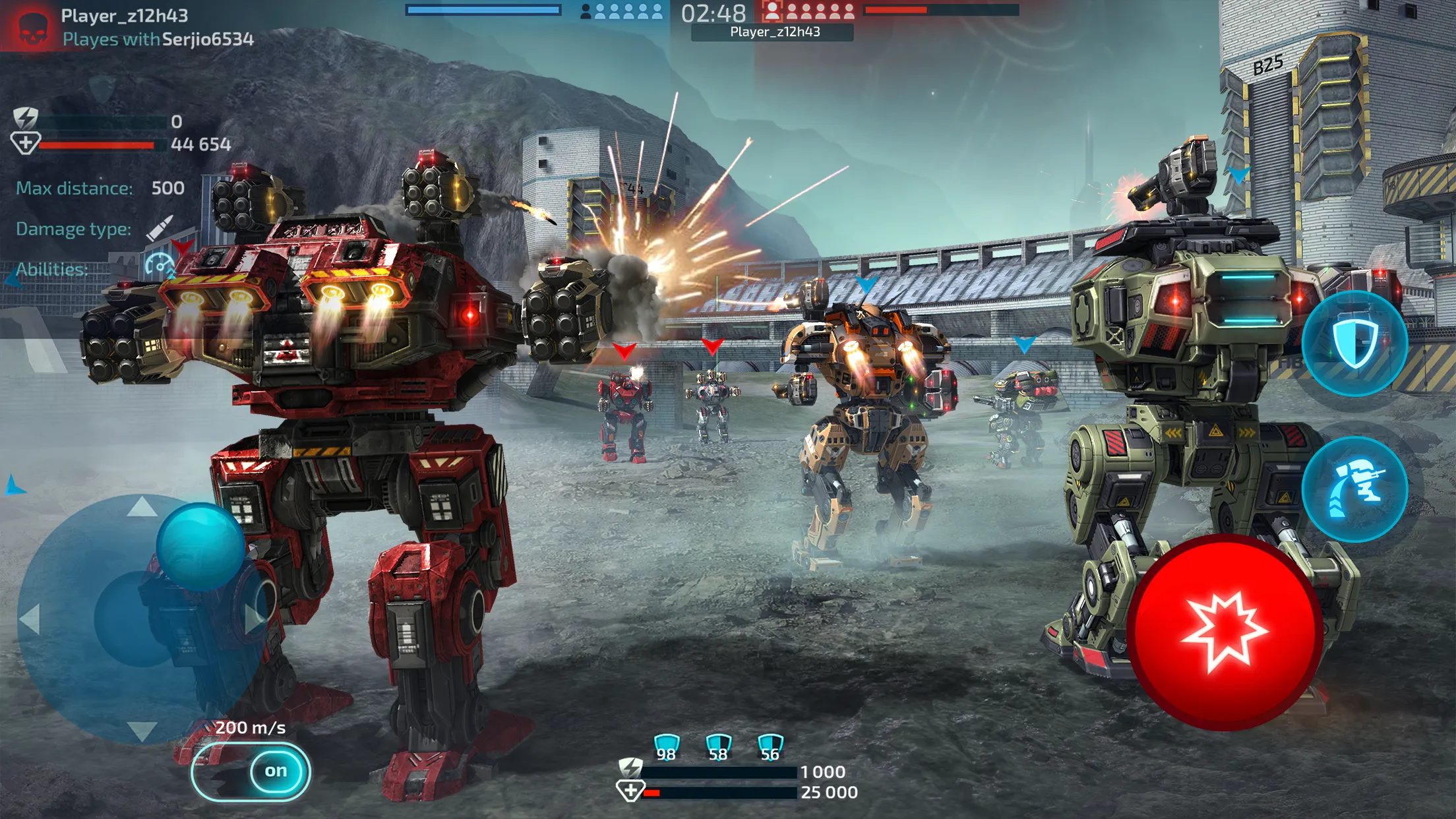 Robot Warfare: Битва Pоботов v0.4.1 APK Мод (Бесконечные боеприпасы) Screenshot 5 Robot Warfare: Битва Pоботов v0.4.1 APK Мод (Бесконечные боеприпасы) Screenshot 5