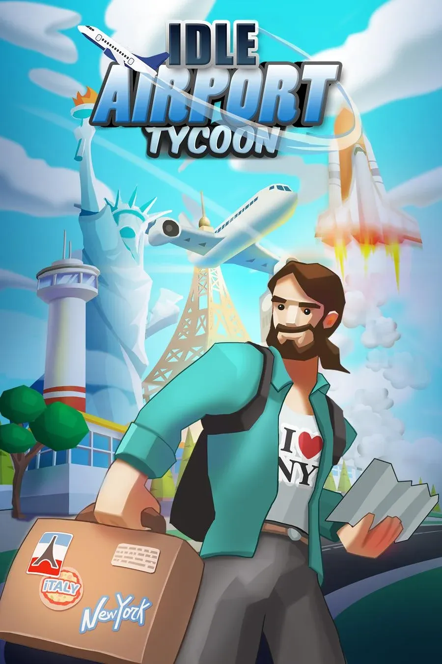 Idle Airport Tycoon v1.51 APK Мод (Меню, Много денег, Скорость) Screenshot 1