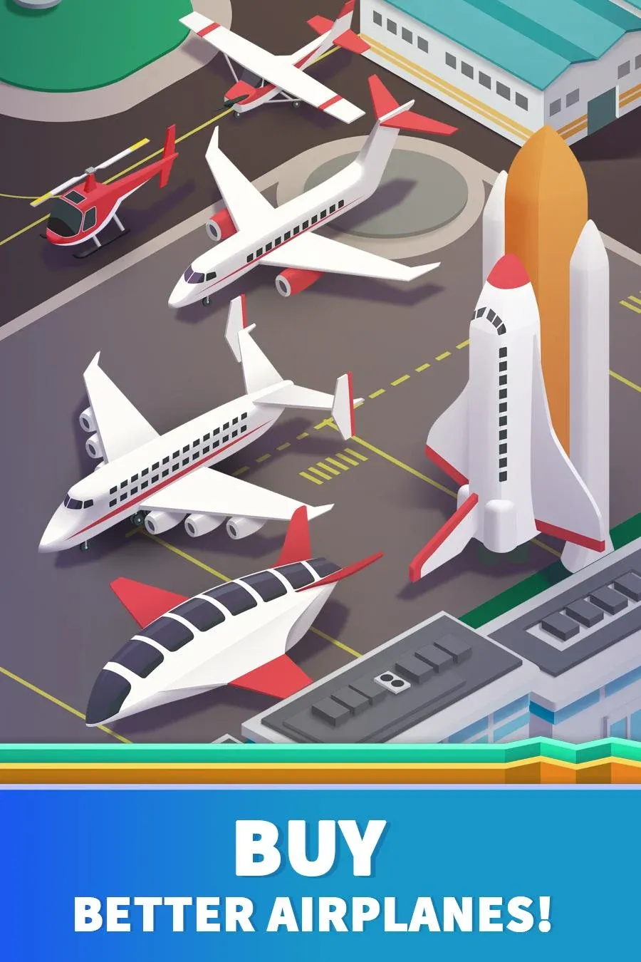 Idle Airport Tycoon v1.51 APK Мод (Меню, Много денег, Скорость) Screenshot 3