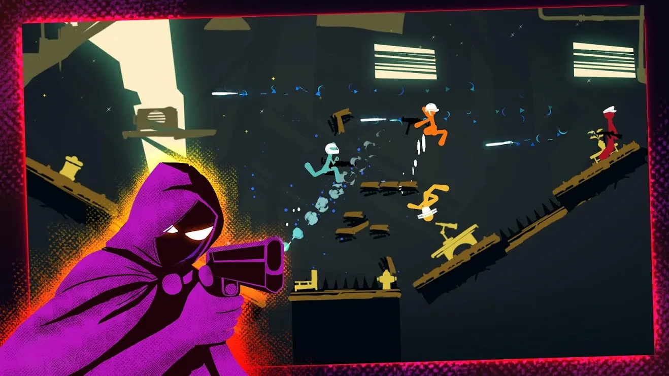 Stickfight Shadow Battle [мод: бесплатные покупки] Screenshot 5