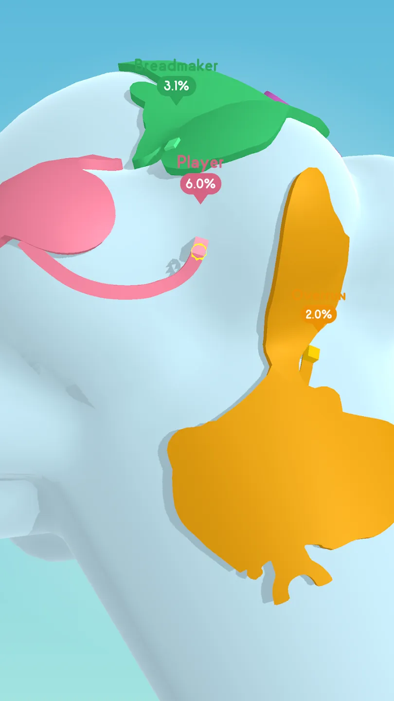 Paper.io 3D v3.5.3 APK Мод (Всё открыто) Screenshot 4