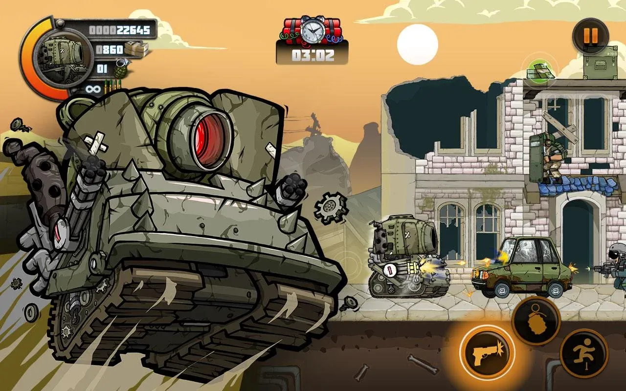 Metal Soldiers 2 v3.18 APK Мод (Много денег) Screenshot 4