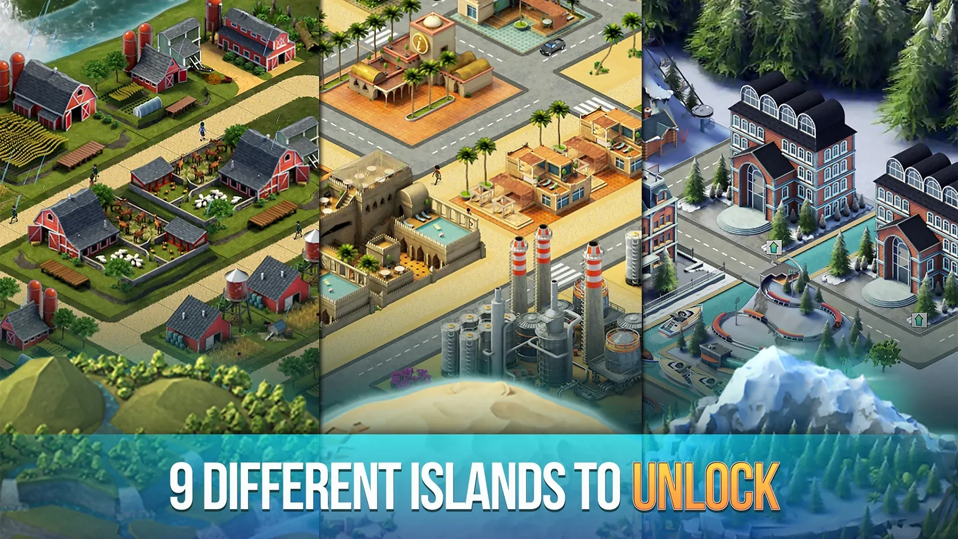 City Island 3 v3.9.0 APK Мод (Много денег) Screenshot 4