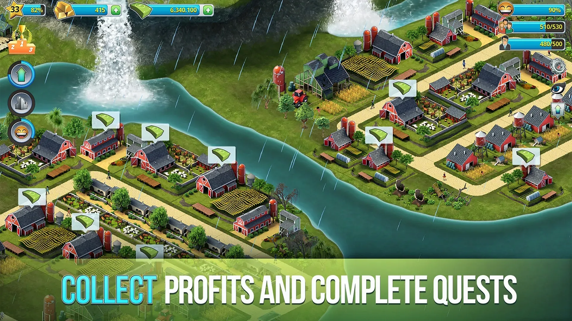 City Island 3 v3.9.0 APK Мод (Много денег) Screenshot 5