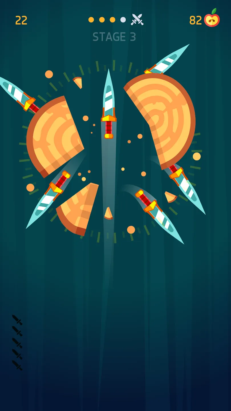 Knife Hit v1.8.30 APK Мод (Много денег) Screenshot 2