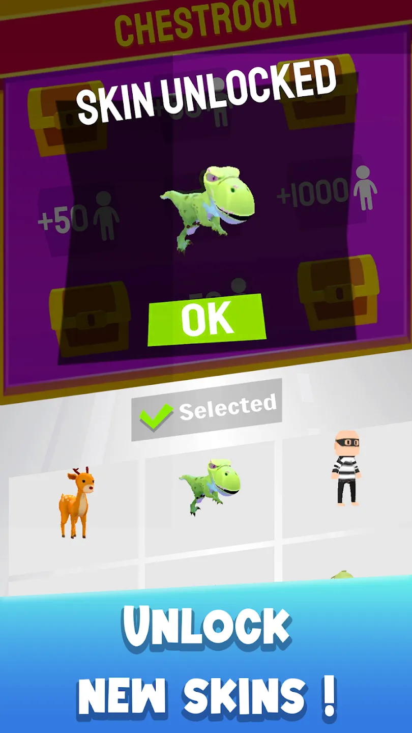 Crowd City v2.9.52 APK Мод (Меню, Топ 1, Безлимитное время, Скины) Screenshot 3