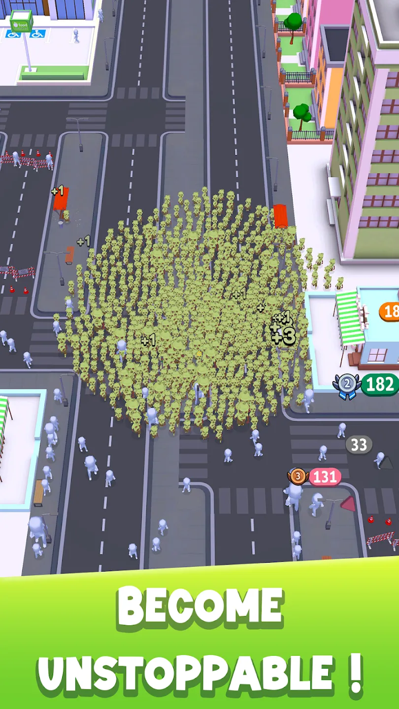 Crowd City v2.9.52 APK Мод (Меню, Топ 1, Безлимитное время, Скины) Screenshot 4
