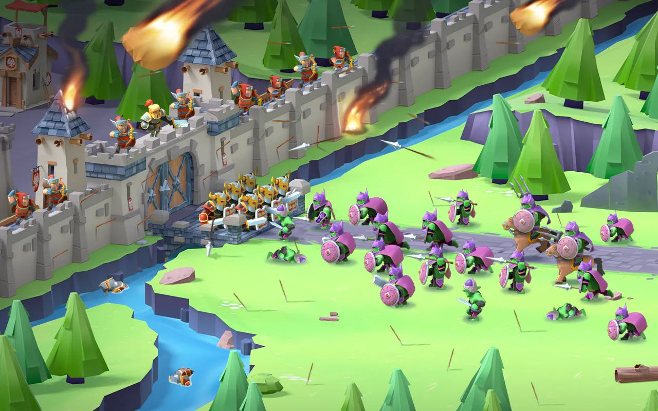 Game of Warriors [мод: много денег] Screenshot 1