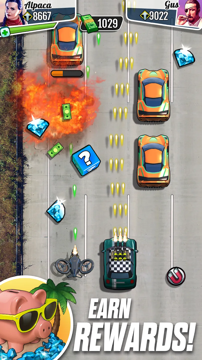 Fastlane: Дорога Мести v1.52.0.0 APK Мод (Много денег) Screenshot 2